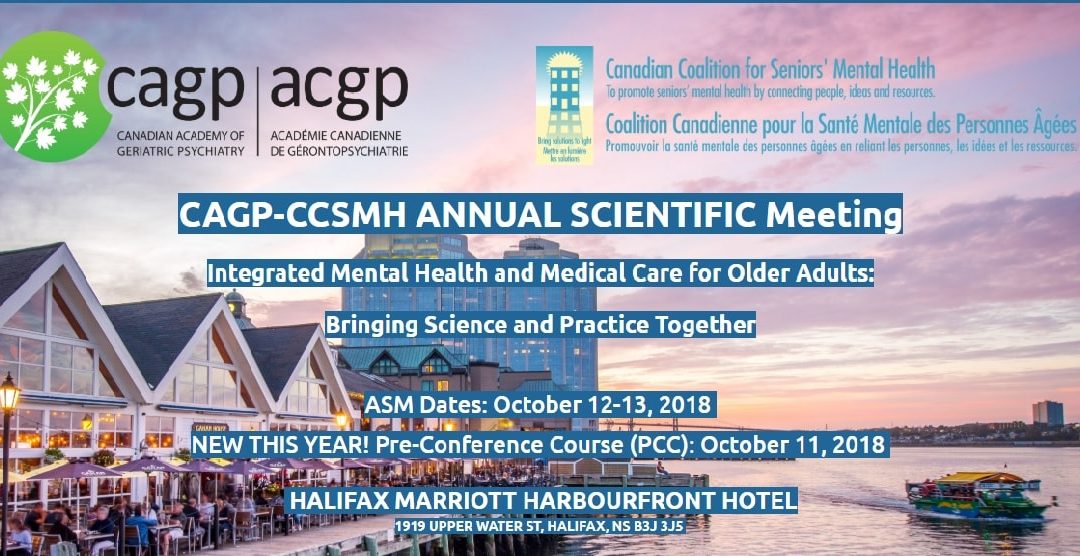 CAGP-CCSMH Annual Scientific Meeting, Halifax.